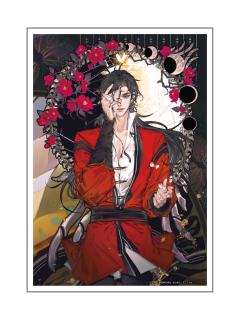 花城-漫画展亚克力摆件画