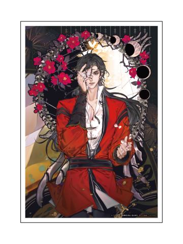 花城-漫画展亚克力摆件画