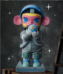 MOLLY Anniversary Statues Classical Retro Series Figures-资料图