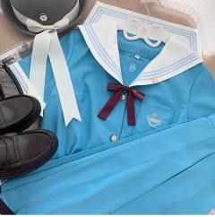 星石文学部·晴空蓝夏服套装-资料图