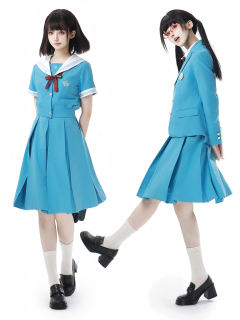 星石文学部·晴空蓝夏服套装-资料图