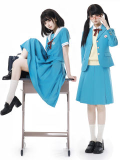 星石文学部·晴空蓝夏服套装-资料图