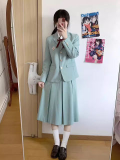 星石文学部·薄荷曼波夏服套装-资料图