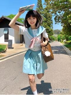星石文学部·薄荷曼波夏服套装-资料图