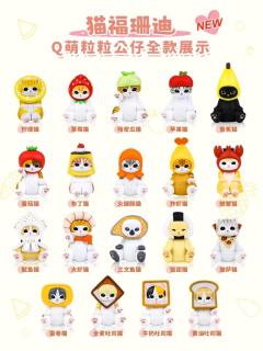 猫福珊迪Q萌公仔盲袋第二弹-资料图