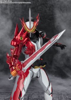 SHF 假面骑士圣刃 勇气之龙 金属配色-资料图