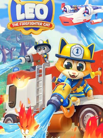 Leo: The Firefighter Cat