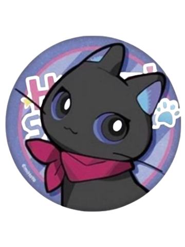 希儿猫-小不点猫猫系列马口铁徽章
