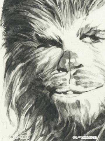 头像素描卡