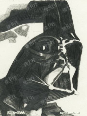 头像素描卡
