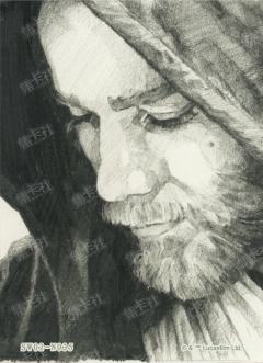 头像素描卡