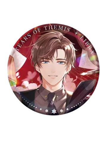 左然-花间寄梦系列马口铁徽章