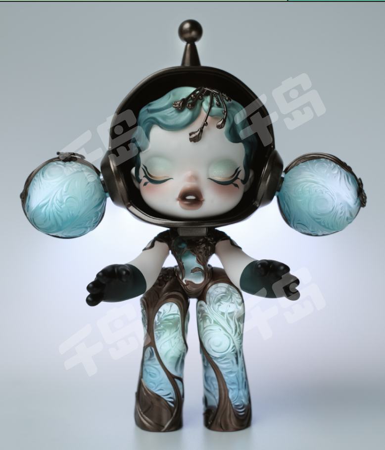 skullpanda 织脊 POP MART Skullpanda Woven, Limit 199 pcs – Art Toy Familia
