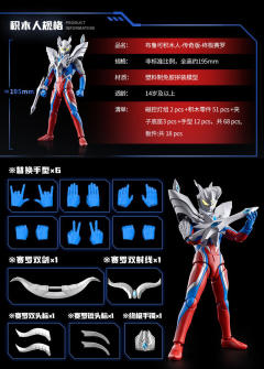 奥特名鉴传奇版 赛罗奥特曼-资料图