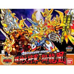 SD高达 BB战士167 辉神大将军 狮龙凤 辉罗钢极彩Ver.-资料图