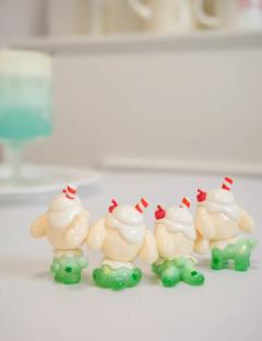 绿色奶油苏打-趴姿-资料图