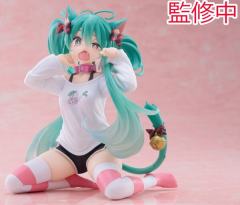 Desktop Cute 初音未来~猫耳短袖衣~