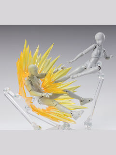 魂EFFECT SHF 配件 黄色强力冲击特效件-资料图