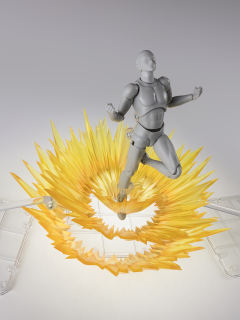 魂EFFECT SHF 配件 黄色强力冲击特效件-资料图