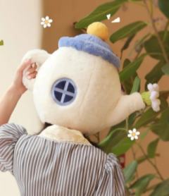 露露派毛绒抱枕之小雏菊款-资料图