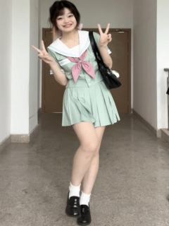 薄荷女子·夏服套装-资料图