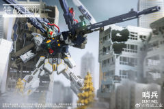 哨兵 1/100合金骨架拼装模型-资料图