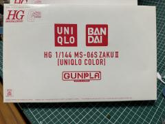 HGUC MS-06S 指挥官用型扎古Ⅱ 优衣库配色-资料图