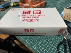 HGUC MS-06S 指挥官用型扎古Ⅱ 优衣库配色-资料图