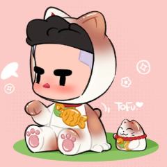 TOFU-招财猫-坐坐