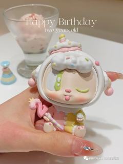 生日蛋糕二周年-马卡龙-资料图