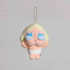 My Lil' Fluffy Tears毛绒挂链-初生金（尺寸XS）