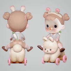 白萝卜奔跑兔