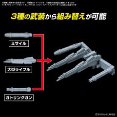 高达模型 配件套组 07(强化型武器库背包)-资料图