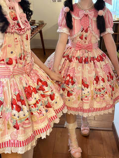 条纹草莓 JSK-资料图