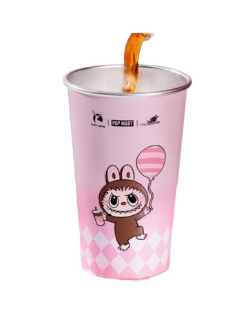 瑞幸×THE MONSTERS联名冷感变色杯