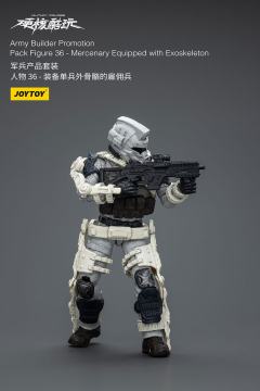 硬核酷玩 军兵产品套装 人物 36 装备单兵外骨骼的雇佣兵-资料图