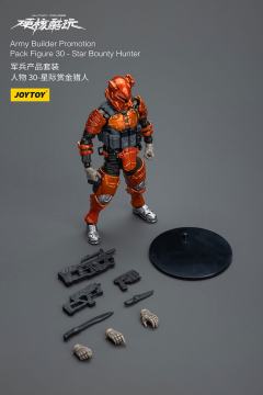 硬核酷玩 军兵产品套装 人物 30 星际赏金猎人-资料图