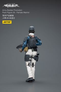 硬核酷玩 军兵产品套装 人物 25 女战士-资料图