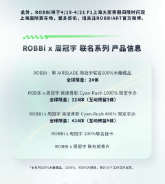 ROBBi x 周冠宇 联名香卡-资料图