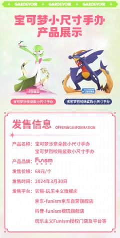 宝可梦烈咬陆鲨手办-资料图