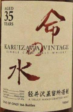 轻井泽35年单一麦芽威士忌-资料图