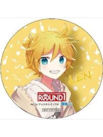 镜音连1-ROUND1联动特典杯垫