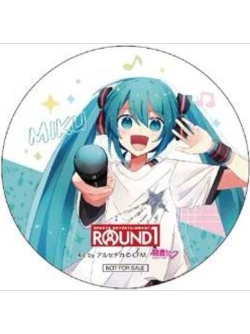 初音未来2-ROUND1联动特典杯垫