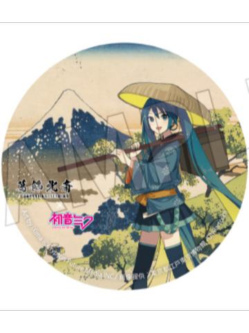 初音未来2-葛饰北斋联动吧唧