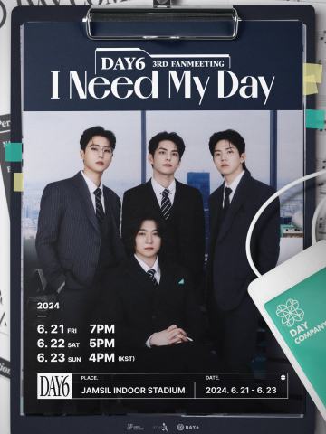 'I Need My Day' DAY6 3RD FANMEETING