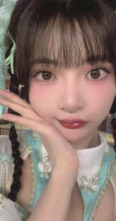 赵天杨 TOP48汇报单自拍小卡ver.A