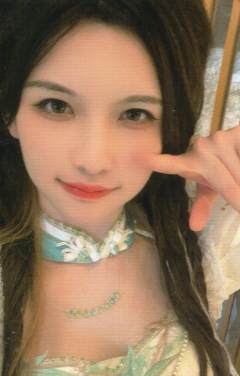 叶舒淇 TOP48汇报单自拍小卡ver.B