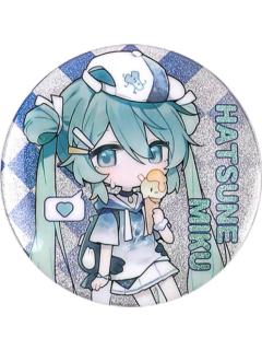 初音未来C-一起去郊游系列初音未来50mm马口铁徽章