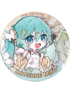 初音未来B-一起去郊游系列初音未来58mm马口铁徽章