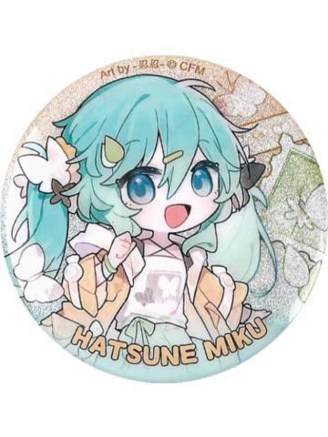 初音未来B-一起去郊游系列初音未来58mm马口铁徽章